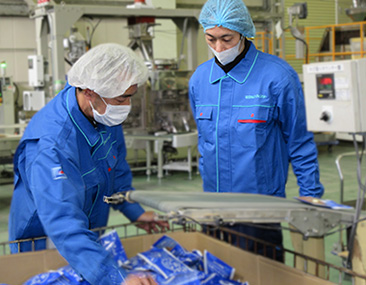 派遣実績職種・工場製造